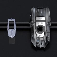 Imagem de TPHJRM Capa de chave de carro em liga de zinco, capa de chave, adequada para BMW X5 F15 X6 F16 G30 7 1 2 5 Série G11 X1 X5 F48 218i