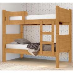 Imagem de Cama Solteiro Beliche Com Colchão Buriti Naturalle - Mais de Casa