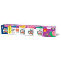 Imagem de Kit Massinha de Modelar - Diver Massa - 6 Potes - Divertoys