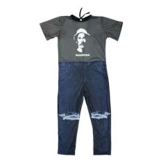 Imagem de Roupa Madruga Infantil Longa Fantasia Turma do Chaves - Fantasias Caro