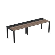 Imagem de Mesa Plataforma para Coworking para 2 Pessoas 160x792 Psc160 Preto