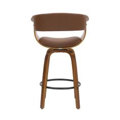 Imagem de Banqueta Base Madeira Baixa Betim Rivatti Móveis Marrom