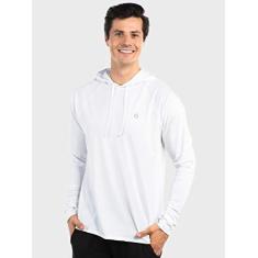 Imagem de Camisa UV Masculina com Capuz e Encaixe de Dedo New Dry