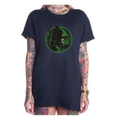 Imagem de Camiseta blusao feminina logo do arqueiro verde original