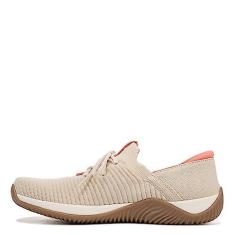 Imagem de Ryka Tênis feminino Echo Knit Fit sem cadarço, Bege amêndoa, 38