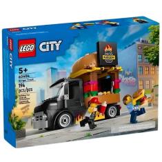 Imagem de Blocos De Montar Lego City Caminhão De Hambúrgueres 60404