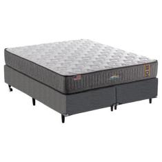 Imagem de Cama Box Com Colchão Queen Size King Koil Embrace - 158X198