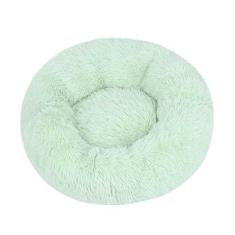 Imagem de KAIJIE Cama calmante para cães e gatos, cama redonda macia e aconchegante para cães e gatos pequenos, médios e pequenos, diâmetro de 110 cm