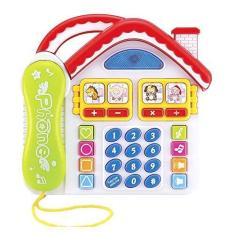 Imagem de Brinquedo Educativo Telefone Divertido Casa, DM Toys