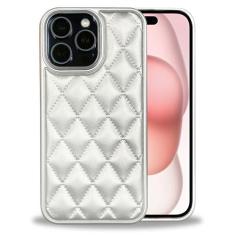 Imagem de ZHEGAILIAN Capa compatível com iPhone 15 Plus, projetada para iPhone 15 Plus, capa de telefone elegante de couro à prova de choque com airbag de borda macia capas protetoras para iPhone 15 Plus de 6,7