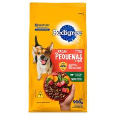 Imagem de Ração Seca Pedigree para Cães Adultos Raças Pequenas - 900 g