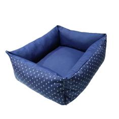 Imagem de Cama para Cães e Gatos CamaPet Âncora Azul Escuro Tamanho G