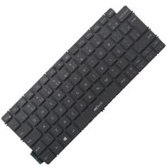 Imagem de Teclado compatível com Dell Inspiron 14-7490 Cinza com Led