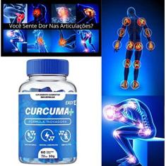 Imagem de Curcuma Plus Easy 60caps Para Artrite Artrose E Reumatoide Com Colágeno E Vitamina D