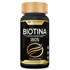 Imagem de Biotina 150% Premium 400Mg 60Caps Hf Suplements