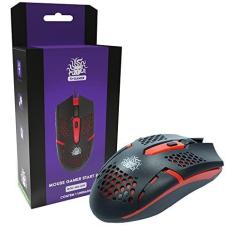 Imagem de 5+ Mouse 5 Gamer Start 2.0 - Preto/Vermelho