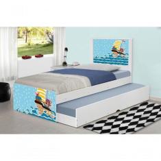 Imagem de Bicama Ursinho Pirata Com Colch es