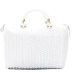 Imagem de Bolsa biro 2379 palha pvc gd alça acrilica 1078999