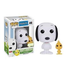 Imagem de Funko Pop Peanuts Snoopy E Woodstock Flocked Exclusivo #49