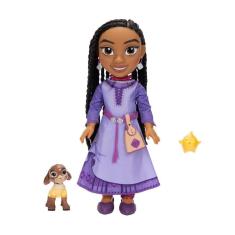 Imagem de Boneca Disney`s Wish cantando Asha com  e Star de 14 polegadas