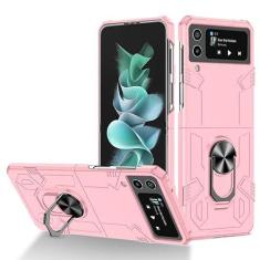Imagem de Asuwish Capa de telefone para Samsung Galaxy Z Flip 3 5G 2021 capa e suporte de anel suporte fino híbrido protetor móvel suporte móvel meninos meninas acessórios para celular ZFlip3 Z3 Flip3 3Z Flip3