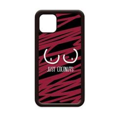 Imagem de Just Coconuts Capa divertida desenho vermelho rosa para iPhone 12 Pro Max para Apple Mini Mobile Case Shell