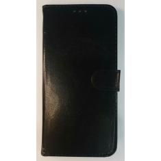 Imagem de Capa Capinha Carteira Galaxy j4 plus lisa Diversas Cores - HHW, Preto