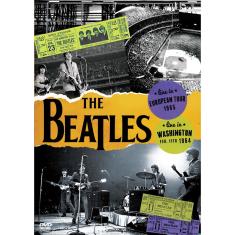 Imagem de DVD The Beatles Em Dobro Washington 1964, European Tour 1965