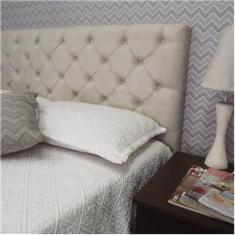 Imagem de Cabeceira Cama Capitonê Suede Am - Casal 140X60 RBL