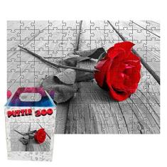 Imagem de Quebra-cabeça Rosa Black and Red 300 peças