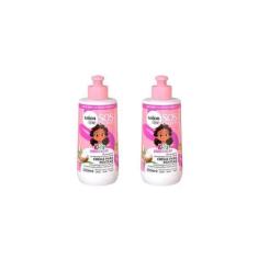 Imagem de Creme Para Pentear Salon Line 300ml Sos Kids Cachos - 2Un