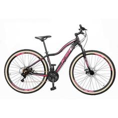 Imagem de Bicicleta Aro 29 KSW MWZA 2020 Feminino 21v Shimano Tourney, Preto, Ro