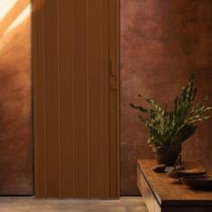 Imagem de Porta Sanfonada De Pvc 210x135cm Bariri Coffe