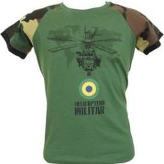 Imagem de Camiseta Helicóptero Militar Verde