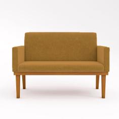 Imagem de Namoradeira Base Reforçada Sala Elegante capuccino