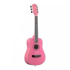 Imagem de Violão Acústico Rosa 1/2 Infantil Cordas Nylon Kids Tagima