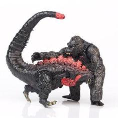 Imagem de 8Pcs Godzilla Vs King Kong Toy Figura Toy Doll