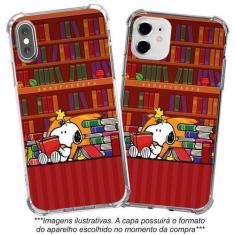 Imagem de Capinha Capa para celular Motorola Moto G6 G6 Plus G6 Play Snoopy Book