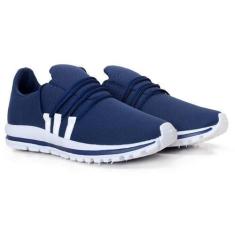 Imagem de Tênis Infantil Masculino Com Cadarço Lig Shoes, Azul1, 38