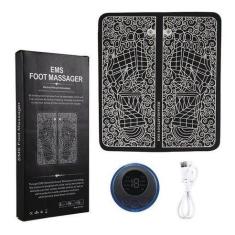 Imagem de Massageador Tapete Pulso Elétrico Perna Pés  Almofada Pé - Tapete Mass
