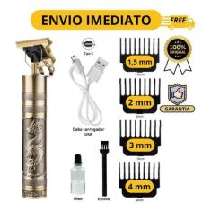 Imagem de Barbeador Eletrico Barba Cabelo Peito Perna Pelos Pézinho Tp - Fxconec