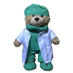 Imagem de ZZZ Bears Doctor & Nurse Brinquedo de pelúcia para proteger e abraçar na hora de dormir (Doutor)