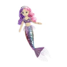 Imagem de Bicho de pelúcia Aurora Enchanting Sea Sparkles Rainbow Sea Iris