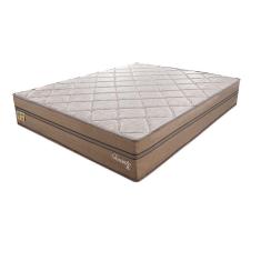 Imagem de Colchão Casal Toronto Molas Ensacadas (28X138x188) Creme E Marrom