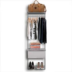 Imagem de Guarda Roupa Closet Aramado Modulado Gaveta MDF 0,70m BR