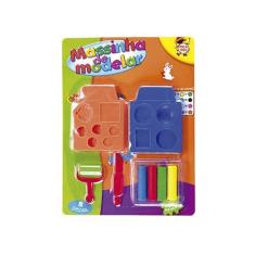Imagem de Pica-Pau Brinquedos Massa de Modelar Cartela de Massinha Grande, Multicor