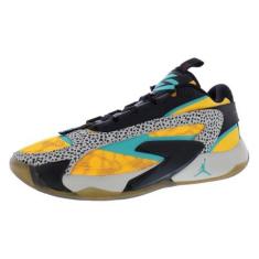 Imagem de Nike Tênis de basquete Luka 5.1 cm "The Pitch (FQ9044-800, laranja laser/preto/marrom claro/Hyper Jade), Laranja laser/preto/marrom claro/Hyper Jade, 39