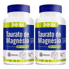 Imagem de Taurato de Magnésio 60cps Duom | Kit 2 Frascos