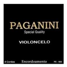 Imagem de Encordoamento Jogo De Cordas Para Violoncelo Paganini Pe960
