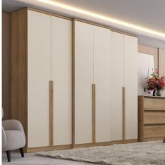 Imagem de Guarda Roupas Casal 6 Portas 4 Gavetas Valência thb